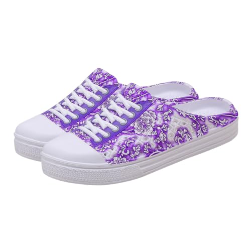 VERDANVERSE Bequeme Damen Badeschuhe aus Leichtem Eva rutschfeste Atmungsaktive Strand und Gartenslipper Sommerschuhe in für Strand Garten und Alltag von VERDANVERSE