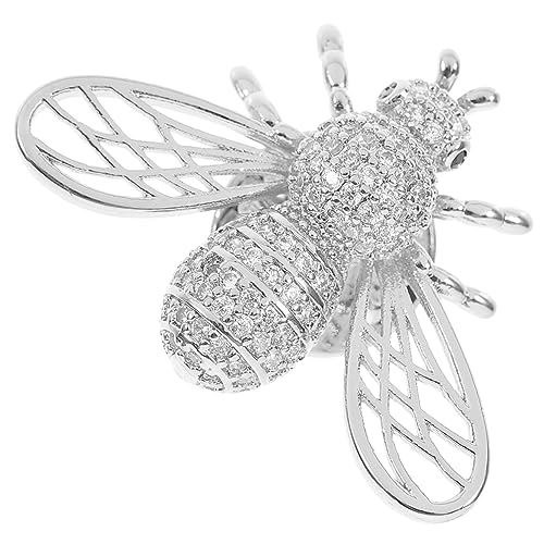 VERDANVERSE Biene Brosche Retro Anstecker mit Zirkonia Stilvolles Accessoire für Frauen für Kleidung Schals Hüte Leicht Tragbar Perfektes VERDANVERSE Biene Brosche Retro Anstecker mit Zirkonia Stilvolles Accessoire für Frauen für Kleidung Schals Hüte Leicht Tragbar Perfektes von VERDANVERSE