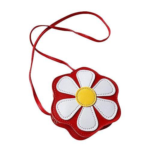 VERDANVERSE Blumen Tasche Umhängetasche Für Mädchen Junge Mädchen Outdoor Reisen Mit Großem Stauraum Für Münzen Karten Und Kleinigkeiten Aus Pu-Material von VERDANVERSE