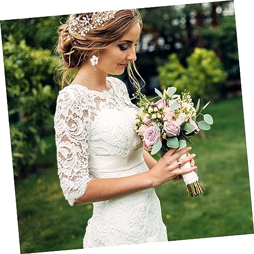 VERDANVERSE Blumige Sonnenblumen Ohrringe Damen Ohrstecker aus Hautfreundlichem Material Eleganter Ohrschmuck mit Teiligen Zirkonia Blüten Transparentes Design für Alltag Hochzeit Dating von VERDANVERSE