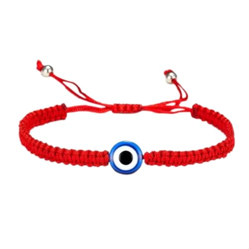 VERDANVERSE Evil Eye Armband Handkette Damen Schmuck Glücksarmband Verstellbar mit Blauen Auge Amulett für Freundschaftsarmbänder von VERDANVERSE