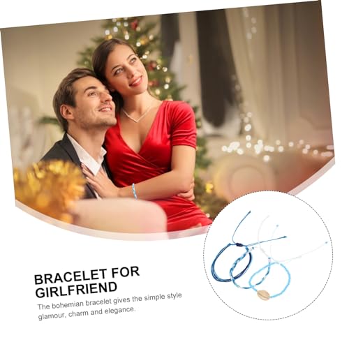 VERDANVERSE Boho Armband Handgefertigt Perlenarmband Damen Strandstil Schmuck Vielseitig Geschenkidee von VERDANVERSE