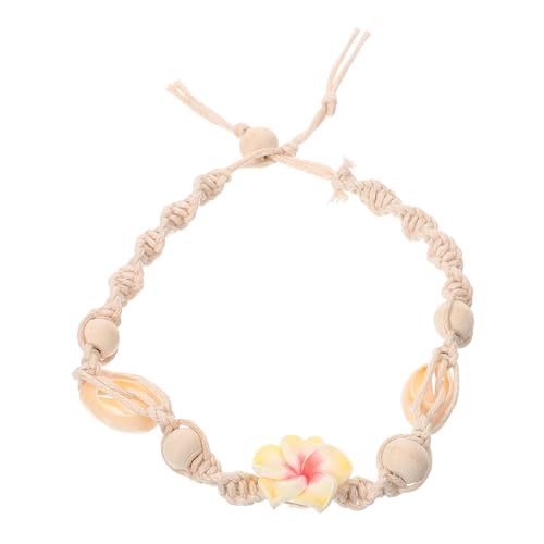 VERDANVERSE Boho Muschel Fußkettchen Damen Handgefertigt mit Holzperlen Leicht Verstellbar für Strand Urlaub und Alltag Modisches Armband Sommerlicher Stil VERDANVERSE Boho Muschel Fußkettchen Damen Handgefertigt mit Holzperlen Leicht Verstellbar für Strand Urlaub und Alltag Modisches Armband Sommerlicher Stil von VERDANVERSE