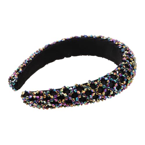 VERDANVERSE Breites Handgefertigtes Perlen-haarband für Damen Farbenfrohes Trendiges Haarschmuck-accessoire mit Funkelnden Strasssteinen Bequem Vielseitig für Alltag und Besondere Anlässe VERDANVERSE Breites Handgefertigtes Perlen-haarband für Damen Farbenfrohes Trendiges Haarschmuck-accessoire mit Funkelnden Strasssteinen Bequem Vielseitig für Alltag und Besondere Anlässe von VERDANVERSE
