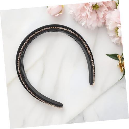 VERDANVERSE Strass-stirnband Für Damen Breites Gepolstertes Haarband Mit Glitzer-verzierung Elegantes Stirnband Für Formelle Anlässe Und Alltag von VERDANVERSE