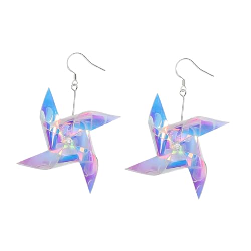 VERDANVERSE Bunte Windmühlen Ohrringe Damen Kreative Tassel Ohrhänger Dangle Earrings Schmuck für Frauen Alltag Party VERDANVERSE Bunte Windmühlen Ohrringe Damen Kreative Tassel Ohrhänger Dangle Earrings Schmuck für Frauen Alltag Party von VERDANVERSE