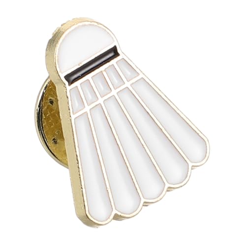 VERDANVERSE Badminton Brosche Aus Zinklegierung Stylische Cartoon-anstecknadel Für Männer Und Frauen Robustes Badminton-design Für Kleidung Hüte Und Taschen Vielseitige Mode-brosche Für Sportl von VERDANVERSE