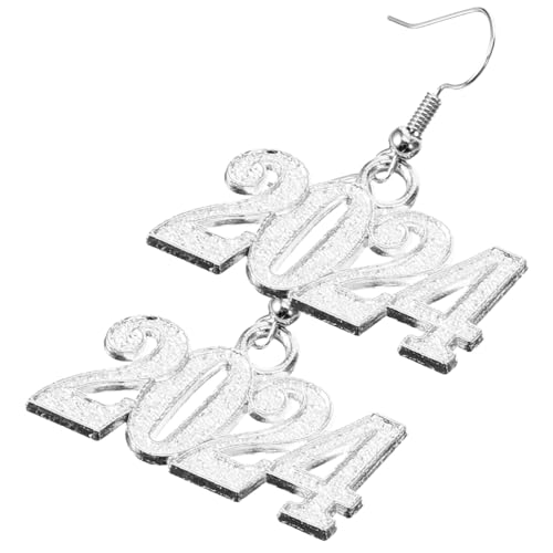 VERDANVERSE Creative Damen Ohrringe Year Festival Schmuck Leicht Teen Ohrhänger Elegant Design für Geburtstag Hochzeit Valentinstag von VERDANVERSE