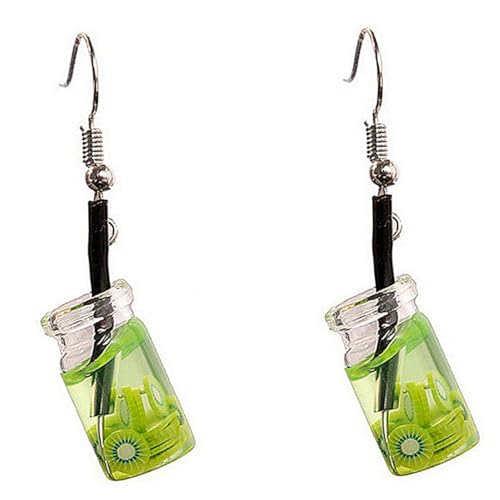 VERDANVERSE Creative Fruit Ohrhänger Damen Ohrschmuck Lustige Tropfen Ohrringe Modisch Leicht Tragbar Kreative Dangler für Alltag Party von VERDANVERSE