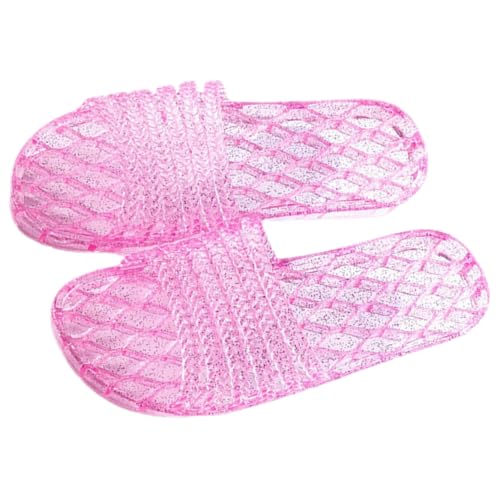 VERDANVERSE Damen Hausschuhe PVC Rutschfest Leicht Indoor Gästehotel Slipper Angenehm Modisch Für Wohnzimmer Spa Reise von VERDANVERSE