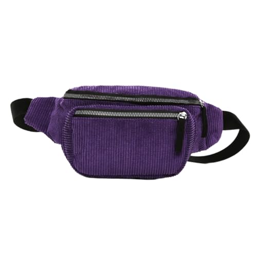 VERDANVERSE Cord Damen-hüfttasche Outdoor Brusttasche Gürteltasche Für Reisen Radfahren Gassigehen Und Einkaufen von VERDANVERSE
