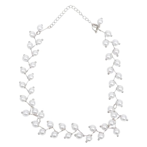 VERDANVERSE Damen Perlenkette mit Modischem Perlenanhänger Zarte Halskette für Mädchen und Frauen Hochwertiges Design für Party und Alltag Stilvolles Schmuckgeschenk von VERDANVERSE