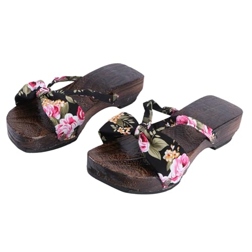 VERDANVERSE Damen Sandalen Flach Holzclogs Sommer Schuhe Rutschfest Bequeme Slipper Fußbekleidung für Strand und Freizeit von VERDANVERSE