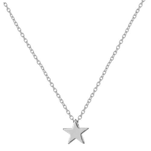 VERDANVERSE Damen Stern Anhänger Halskette Silberfarben Verarbeitung Ketten für Alltag Party für Freundin und Frau Stilvolle Clavicle Kette VERDANVERSE Damen Stern Anhänger Halskette Silberfarben Verarbeitung Ketten für Alltag Party für Freundin und Frau Stilvolle Clavicle Kette von VERDANVERSE