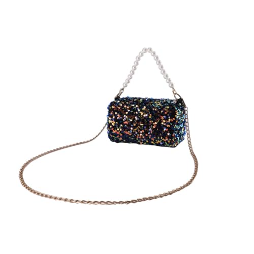 VERDANVERSE Damen Umhängetasche mit Pailletten und Perlenkette Schultertasche Große Kapazität Langlebig und Tragbar für Alltag und Partys Schwarzes Design für Mädchen und Frauen VERDANVERSE Damen Umhängetasche mit Pailletten und Perlenkette Schultertasche Große Kapazität Langlebig und Tragbar für Alltag und Partys Schwarzes Design für Mädchen und Frauen von VERDANVERSE