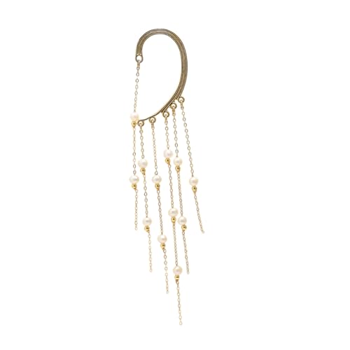 VERDANVERSE Elegante Damen Ohrhänger mit Perlen und Tassel kein Ohrloch Nötig Modischer Schmuck für Alltag und Party Leicht und Langlebig Einzelnes Kreatives Design VERDANVERSE Elegante Damen Ohrhänger mit Perlen und Tassel kein Ohrloch Nötig Modischer Schmuck für Alltag und Party Leicht und Langlebig Einzelnes Kreatives Design von VERDANVERSE