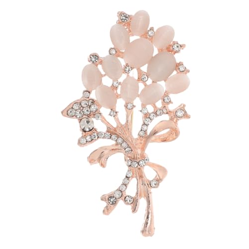 VERDANVERSE Elegante Rosenbrosche Anstecknadel für Damen Blumen Vielseitig als Brosche oder Pin Tragbar Perfektes zu Geburtstag Hochzeit Valentinstag Modeaccessoire von VERDANVERSE