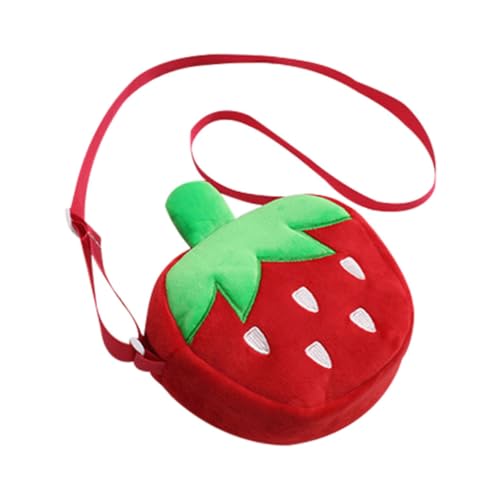 VERDANVERSE Erdbeer Umhängetasche für Niedliche Cartoon Schultertasche mit Verstellbarem Tragegurt für Aufbewahrung und Organisation von Kleinigkeiten Robustes Design für Mädchen VERDANVERSE Erdbeer Umhängetasche für Niedliche Cartoon Schultertasche mit Verstellbarem Tragegurt für Aufbewahrung und Organisation von Kleinigkeiten Robustes Design für Mädchen von VERDANVERSE