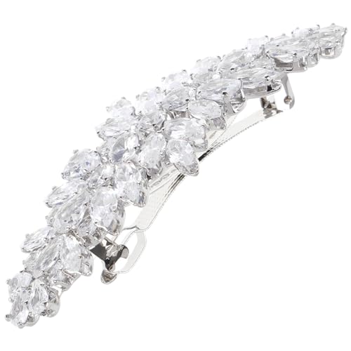 VERDANVERSE Hochwertiger Zirkon-haarclip Für Frauen Elegante Hochzeits-haaraccessoires Für Bräute Und Brautjungfern Glitzernde Haarschmuck Mit Feinen Details Für Besondere Anlässe von VERDANVERSE
