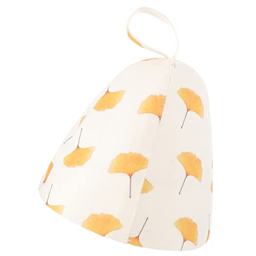 VERDANVERSE Filz Saunahut aus Hochwertigem Filz Wasserabsorbierend Hitzebeständig Atmungsaktiv Komfortable Sauna Kopfbedeckung für Damen und Herren für Sauna Dampfbad und Badespaß von VERDANVERSE