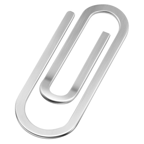 VERDANVERSE Geldclip mit Stilvollem Design Kompakt und Robust Minimalistischer Kartenhalter für Damen und Herren Praktischer Paperclip Geldscheinklammer für Sicheres Halten von Bargeld und von VERDANVERSE
