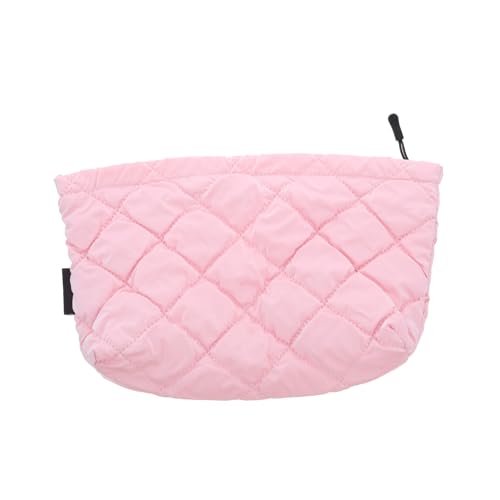 VERDANVERSE Gestepptes Make-up-täschchen aus Polyester mit Langlebiger Prägung Modische Tragbare Kosmetiktasche für Damen Pflegeleichtes Robustes Schminkorganizer für Reisen und Alltag von VERDANVERSE