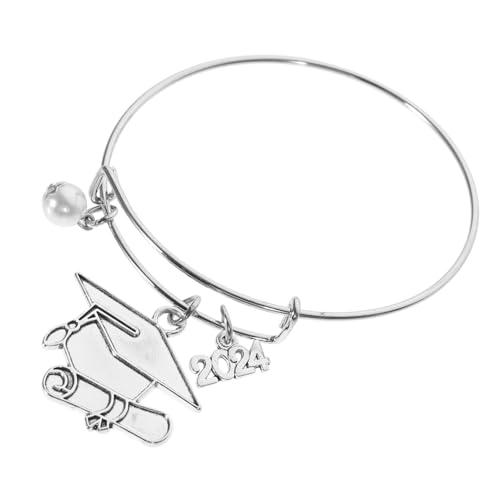 VERDANVERSE Graduierungsarmreif Damen Charm Armband Abschluss Schmuck Armband für Frauen Leicht Langlebig Robust für Absolventen von VERDANVERSE