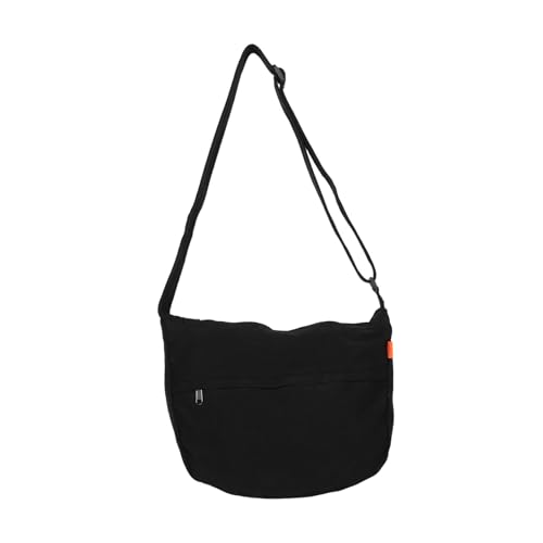 VERDANVERSE Große Kapazität Canvas Messenger Bag Damen Schultertasche Japanischer Stil Retro Mehrschichtige Crossbody Tote Für Alltag Arbeit Und Shopping von VERDANVERSE