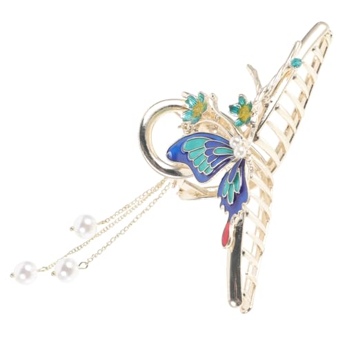 VERDANVERSE Große Schmetterling Haarspange mit Quasten Starke Haarklammer für Dickes und Langes Haar Schmerzfreie Haarklammer für Frauen und Teenager Styling und Alltag VERDANVERSE Große Schmetterling Haarspange mit Quasten Starke Haarklammer für Dickes und Langes Haar Schmerzfreie Haarklammer für Frauen und Teenager Styling und Alltag von VERDANVERSE