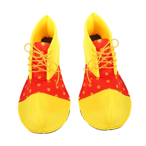 VERDANVERSE Halloween Clown Schuhe Große Leicht und Robust für Erwachsene und Jugendliche Kostüm Zubehör für Clown Cosplay und Partys von VERDANVERSE