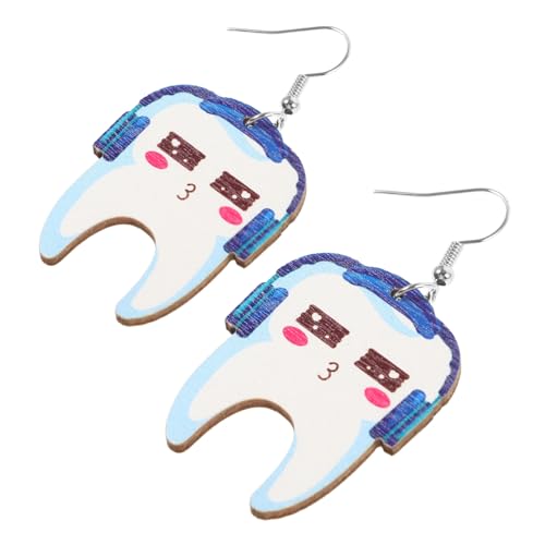 VERDANVERSE Holzohrringe Damen Ohrhänger Einzigartiges Design Leicht und Modisch als für Freundinnen und Besondere Anlässe von VERDANVERSE