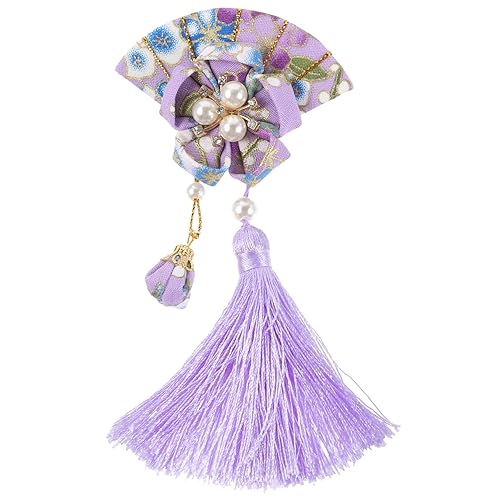 VERDANVERSE Japanischer Fächer Haarclip mit Quasten Eleganter Haarschmuck für Frauen für Kimono Outfits und Besondere Anlässe Wie Hochzeiten Geburtstage und VERDANVERSE Japanischer Fächer Haarclip mit Quasten Eleganter Haarschmuck für Frauen für Kimono Outfits und Besondere Anlässe Wie Hochzeiten Geburtstage und von VERDANVERSE