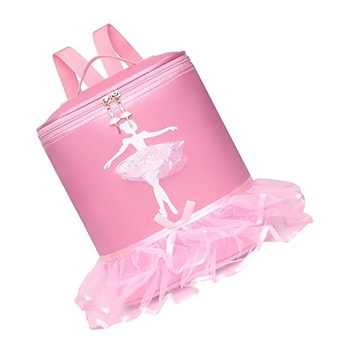 VERDANVERSE Junge Mädchen Ballett Rucksack Verstellbarer Tanzbeutel Für Mädchen Großer Stauraum Für Ballettschuhe Kleidung Und Robuster Schulrucksack Klein Für Tanz Schule Und Reisen von VERDANVERSE