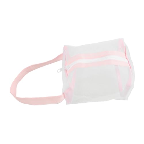 VERDANVERSE Kleine Durchsichtige Kosmetiktasche aus Atmungsaktivem Mesh Tragbarer Reise Kulturbeutel für Damen Kompakt Feuchtigkeitsresistent und Leicht für Make Up und Hautpflege Unterwegs von VERDANVERSE