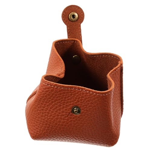 VERDANVERSE Kleine Münzbörse aus Robustem Material mit Knopfverschluss Kompakte Mini Geldbörse für Reise Shopping und Aufbewahrung von Ohrhörern Münzen Bargeld Praktisches Portemonnaie von VERDANVERSE