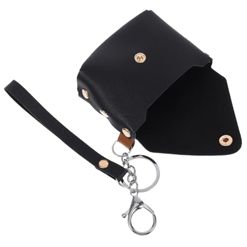 VERDANVERSE Kleine PU Münzgeldbörse mit Kreativem Karabiner Kompakte Mini Tasche für Damen Schlüsselanhänger und Kartenhalter Langlebig und Modisch als Taschenanhänger Geeignet von VERDANVERSE