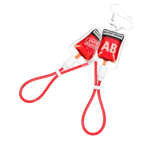 VERDANVERSE Kreative Halloween Ohrringe Lustige Dangle Ohrringe für Vampire für Damen Hautfreundlich und Accessoires für Alltag und Besondere Anlässe von VERDANVERSE