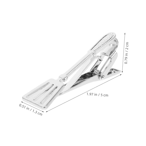 VERDANVERSE Kreativer Spatel Tie Clip für Herren Edelstahl Krawattenklammer mit Festem Halt Modisches Accessoire für Business Hochzeit und Party Originelles für Männer von VERDANVERSE