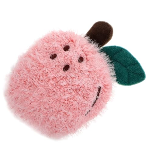 VERDANVERSE Kuschelige Apfel Brosche Plüsch Anstecknadel Niedliches Cartoon Design Weiches Accessoire für Kleidung Rucksack Socken Verkleidungszubehör Junge Mädchen von VERDANVERSE