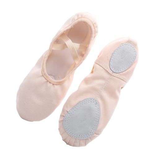VERDANVERSE Leichte Elastische Tanzschuhe für Damen und rutschfeste Ballettschläppchen mit Weicher Sohle für Yoga Modern Dance und Ballett von VERDANVERSE