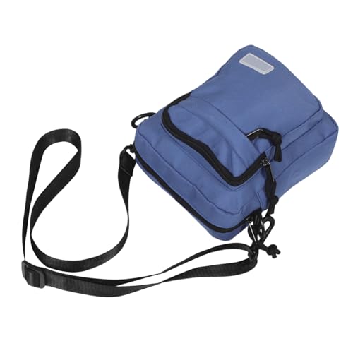 VERDANVERSE Leichte Herren Umhängetasche Blau Verstellbarer Schultergurt Wasserdichtes Polyester Mehrere Fächer Praktische Crossbody Tasche für Reisen Arbeit und Outdoor Aktivitäten von VERDANVERSE