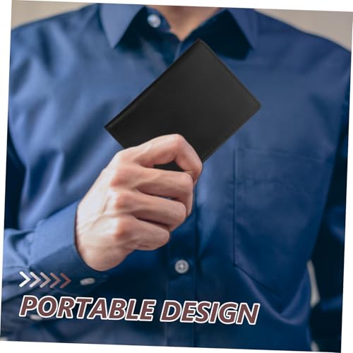 VERDANVERSE Minimalistischer Herren Business Card Holder aus Echtem Material Schlankes Kartenetui mit Leichtem Design für Visitenkartenaufbewahrung und Reiseessentials Praktischer und von VERDANVERSE