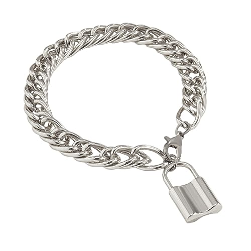 VERDANVERSE Mode Fußkette aus Metall mit Vintage Schloss Anhänger Langlebige Filigranes Hohl Design Silberfarbene Knöchelschmuck für Damen Modisches Fußaccessoire von VERDANVERSE