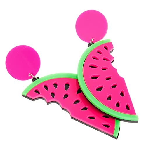 VERDANVERSE Wassermelonen Charm Ohrringe Für Damen Baumelnde Strand Ohrringe Leicht Und Angenehm Zu Tragen Für Sommertage Und Festivals von VERDANVERSE