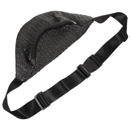 VERDANVERSE Modische Damen Gürteltasche Geflochtene Mini Bauchtasche Leicht Robust Vielseitig Kombinierbar für Kleider und Alltag von VERDANVERSE