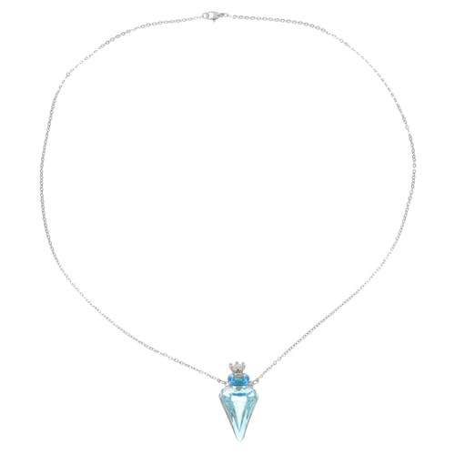 VERDANVERSE Multifunktionale Ätherische Öl Diffuser Halskette Farbiger Flakon Anhänger Dekoratives Schmuckstück für Damen Stilvoller Duftspender Einzigartiges Design in Hellblau VERDANVERSE Multifunktionale Ätherische Öl Diffuser Halskette Farbiger Flakon Anhänger Dekoratives Schmuckstück für Damen Stilvoller Duftspender Einzigartiges Design in Hellblau von VERDANVERSE