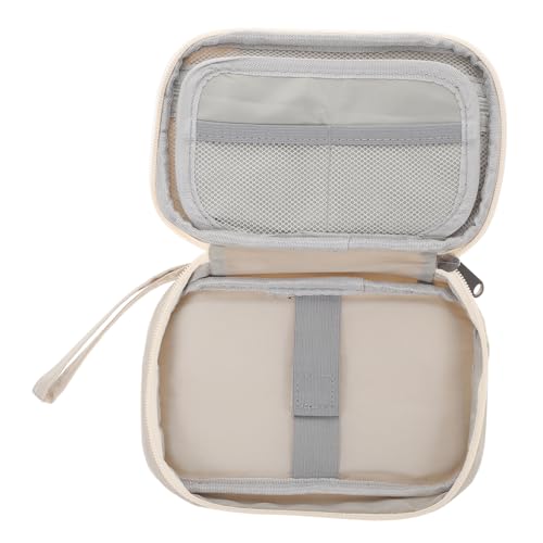 VERDANVERSE Multifunktionale Elektronik Organizer Tasche Kompakte Reise Kabeltasche aus Hochwertigem Material Stoßfestes Datenkabel Aufbewahrungsetui für Handheld für Unterwegs und Zuhause von VERDANVERSE