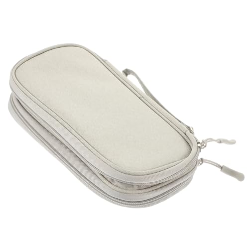 VERDANVERSE Multifunktionale Kabeltasche für Elektronische Geräte Doppellagig Robuste Powerbank und USB Organizer Tragbare Aufbewahrungstasche für Outdoor Zubehör Kompakt und Langlebig Klein von VERDANVERSE