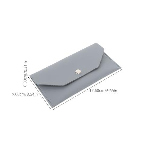 VERDANVERSE Multifunktionales langes Damen Portemonnaie aus PU Material mit vielen Kartenfächern kompakter Geldbeutel für Bargeld Münzen und Karten stilvoller Organizer für Alltag und von VERDANVERSE