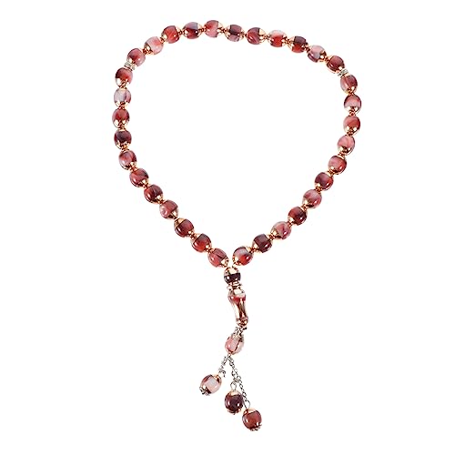 VERDANVERSE Gebetsperlen Armband Perlen für Frauen und Männer Muslimischer Rosenkranz Religöses Gebetszubehör Dekorativ und Vielseitig von VERDANVERSE